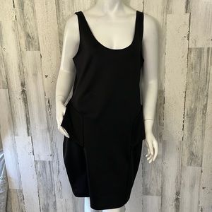 #O16- womens black dress size Xl CITY STREETS